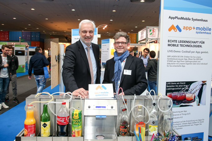 CeBIT 2016 review: Minister Garrelt Duin visits the AppPlusMobile system house CeBIT 2016 review: Minister Garrelt Duin visits the AppPlusMobile system house