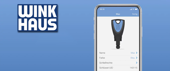 Winkhaus presents “blueCompact”: the first locking system that is controlled via an app Winkhaus presents “blueCompact”: the first locking system that is controlled via an app